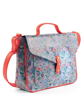 Kids' Floral Satchel Bag Image 2 of 3