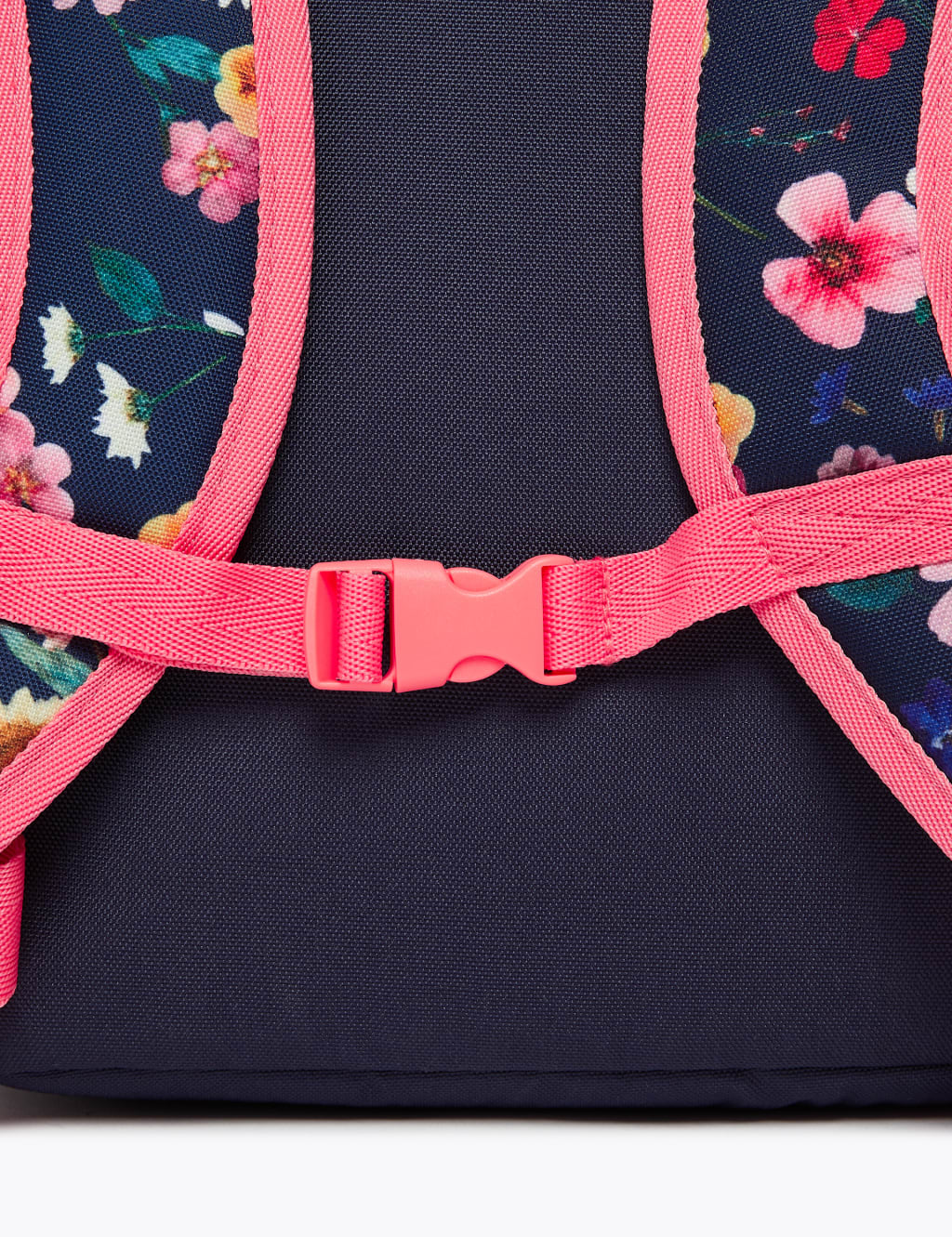 Kids’ Floral Water Repellent School Backpack M&S