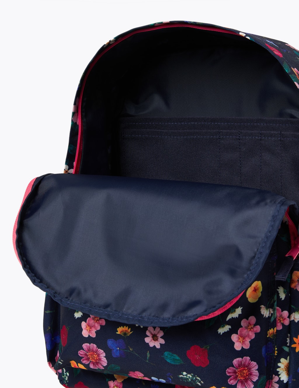 Kids’ Floral Water Repellent School Backpack M&S