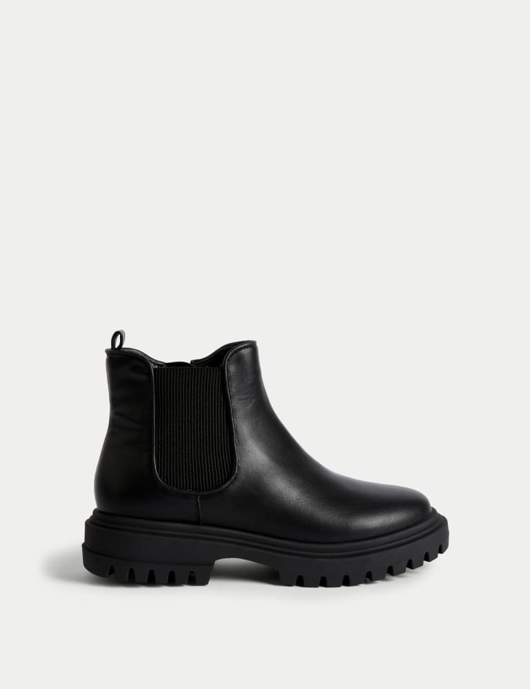 Long black sale boots for kids