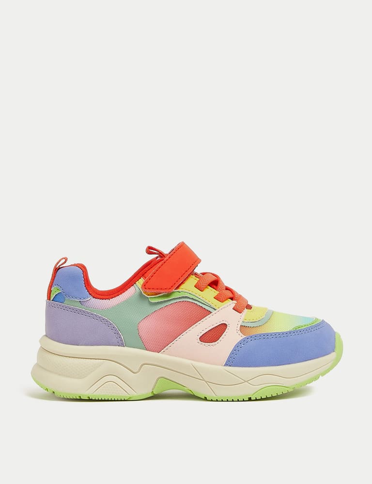 Kids rainbow trainers sale