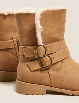 large ankle boots