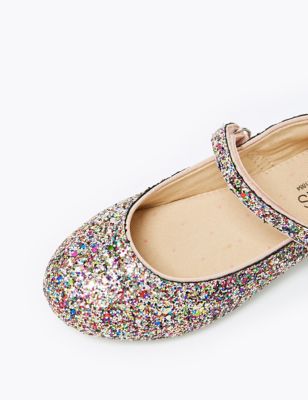 sparkly mary janes