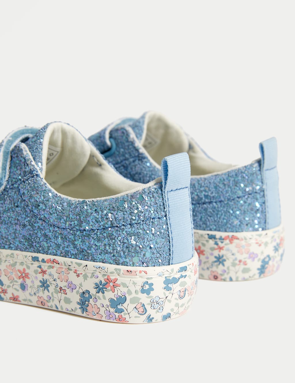 Blue sale sparkly trainers