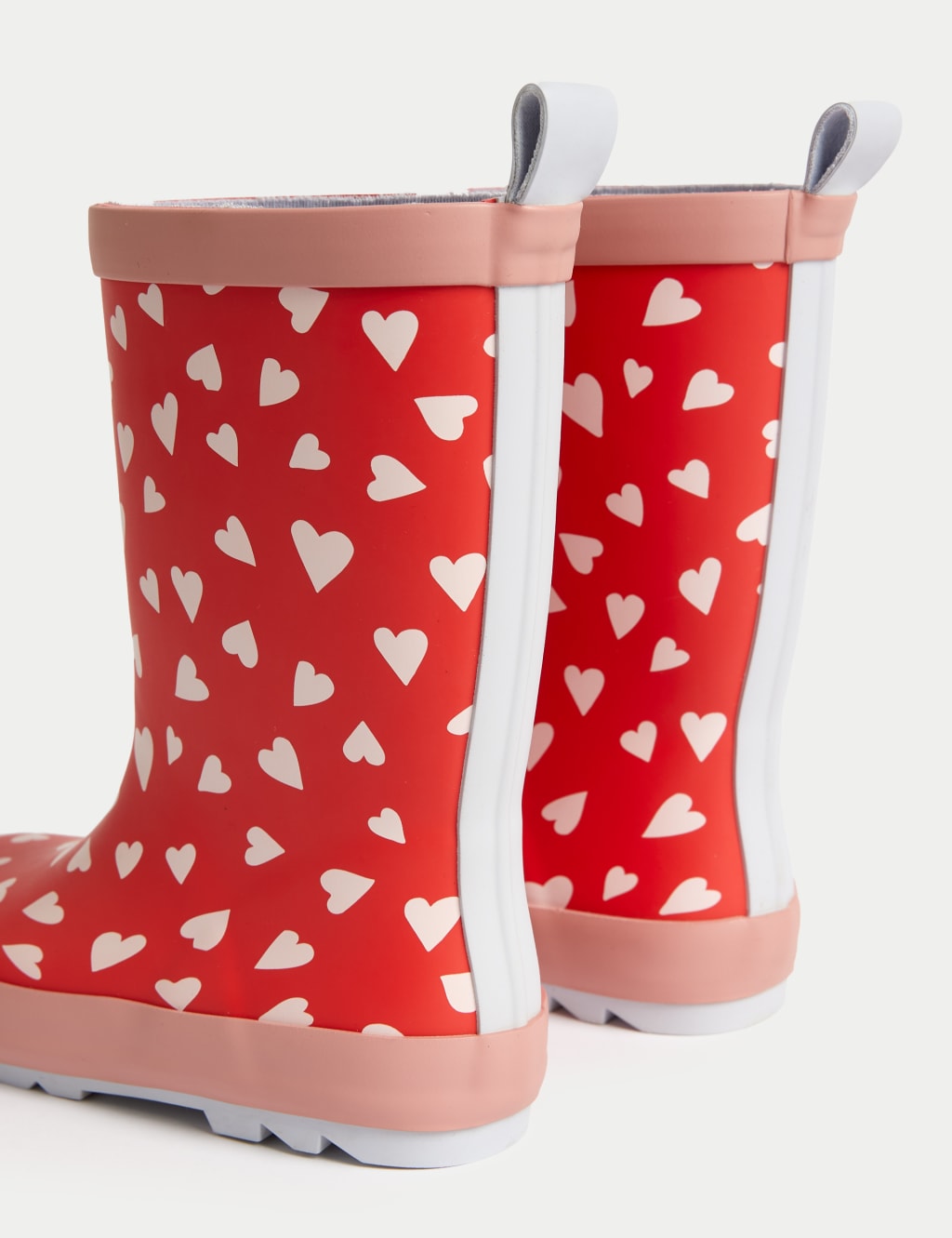 Kids' Freshfeet™ Heart Wellies (4 Small - 13 Small) 2 of 4