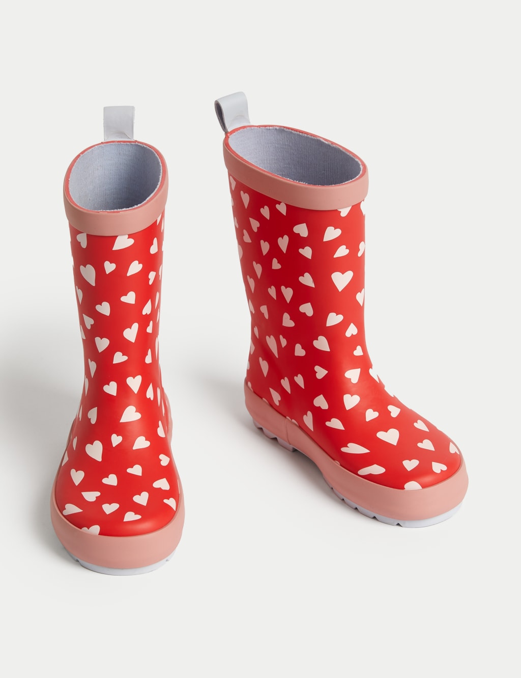 Kids' Freshfeet™ Heart Wellies (4 Small - 13 Small) 1 of 4