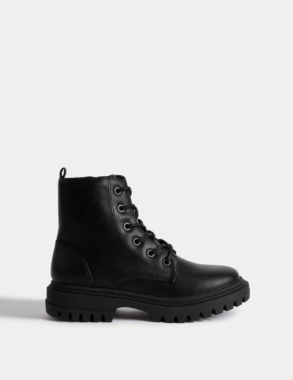 Kids Freshfeet Lace Boots 13 Small 6 Large M S Collection
