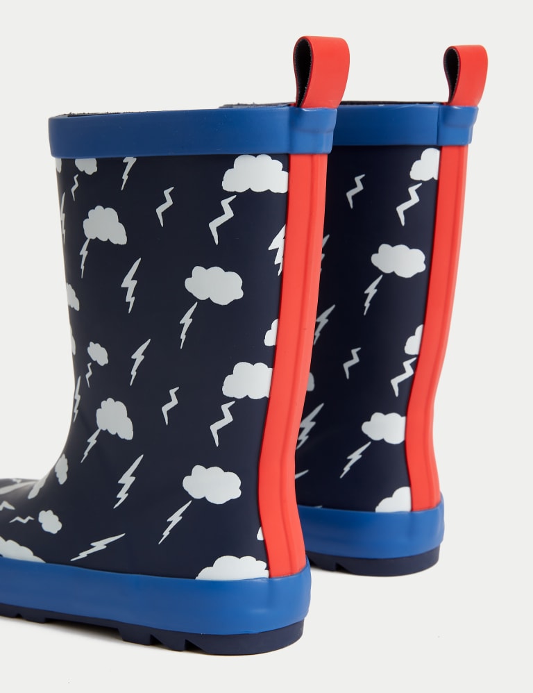 Kids' Freshfeet™ Lightning Wellies (4 Small - 13 Small) 3 of 4