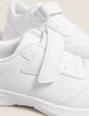 childrens white trainers