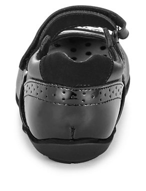 Kids' Freshfeet™ Scuff Resistant Infant Cross Bar Shoes with Silver Technology Image 2 of 5