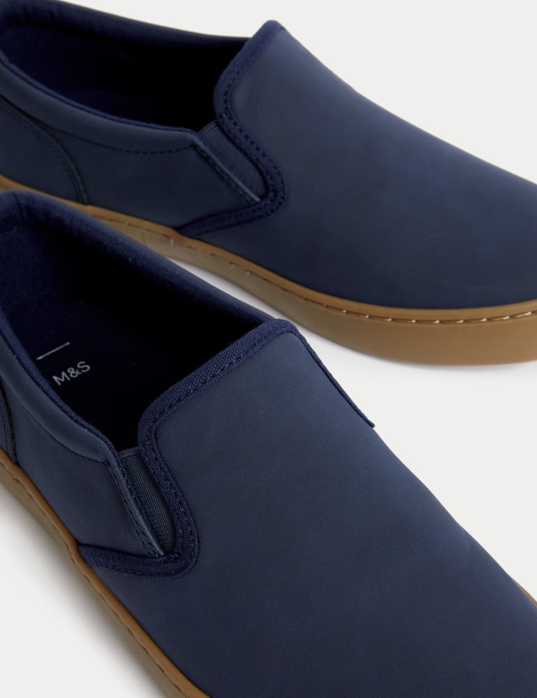 M and s navy shoes 2025