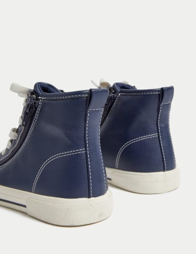 Kids' Freshfeet™ Zip High Tops (5 Small - 7 Large) 3 of 5