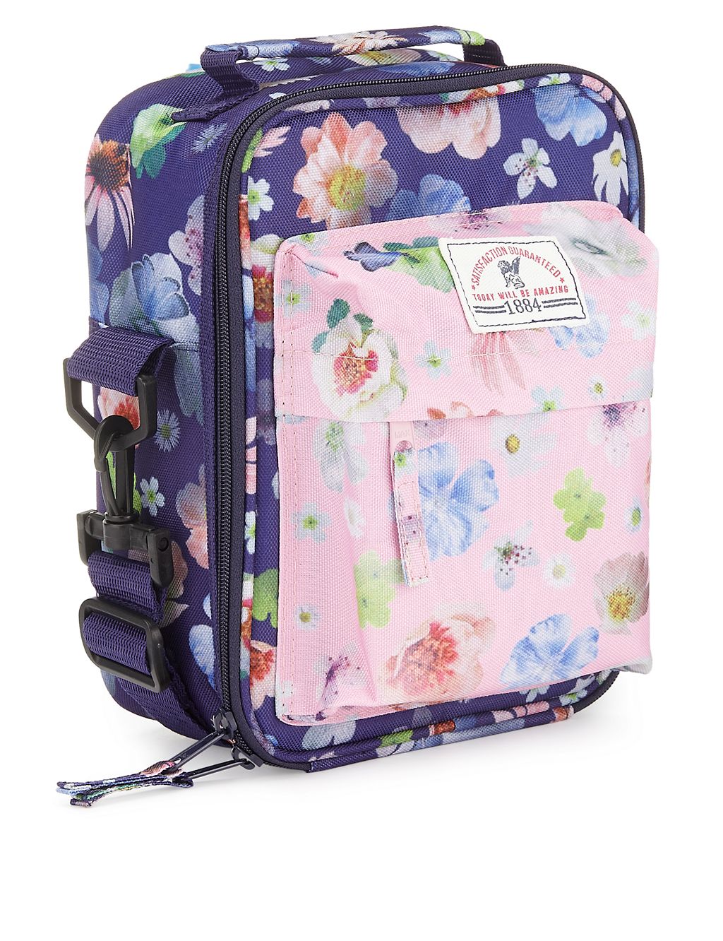 Kids' Front Pocket Floral Lunch Box 1 of 4