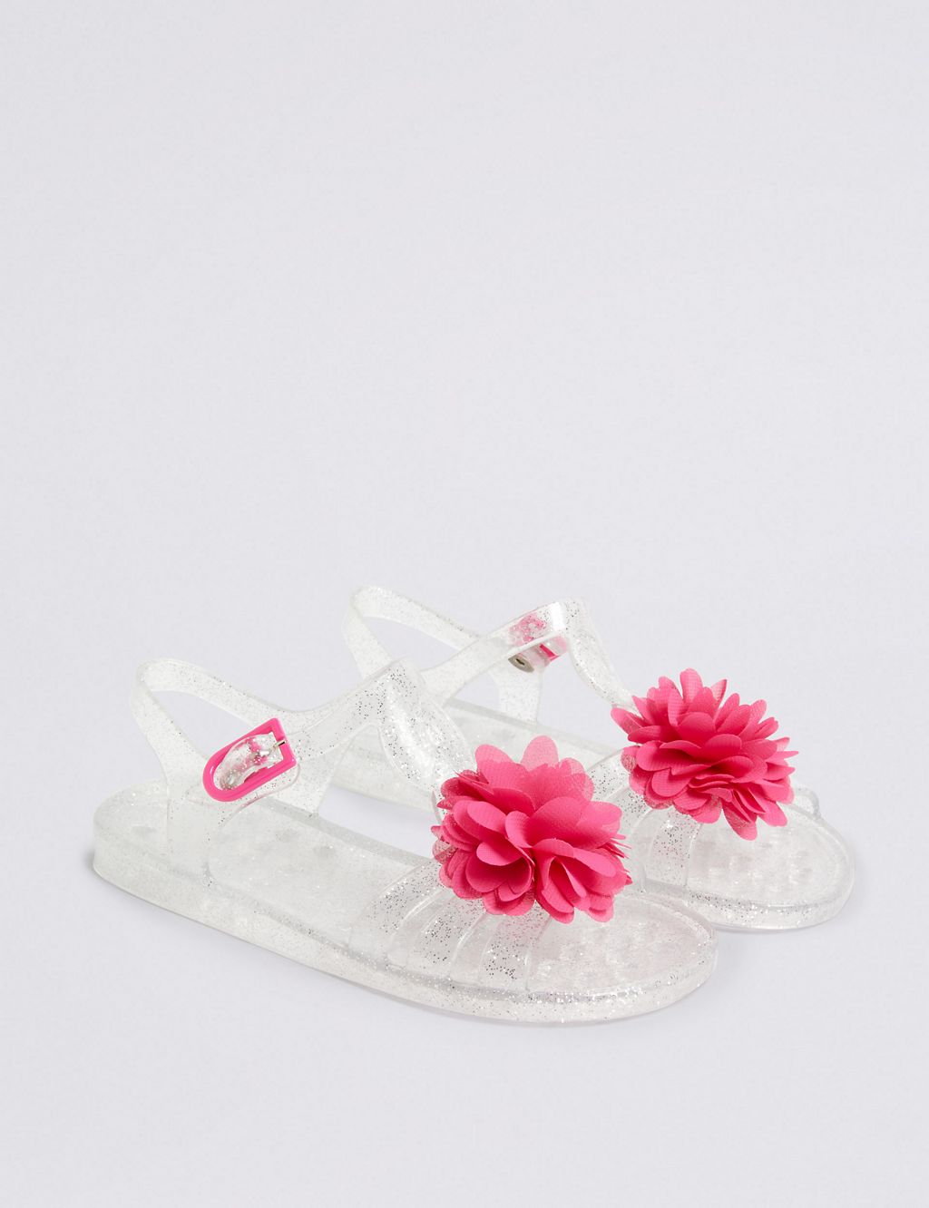 Kids’ Glitter Jelly Sandals (5 Small - 12 Small) 3 of 5
