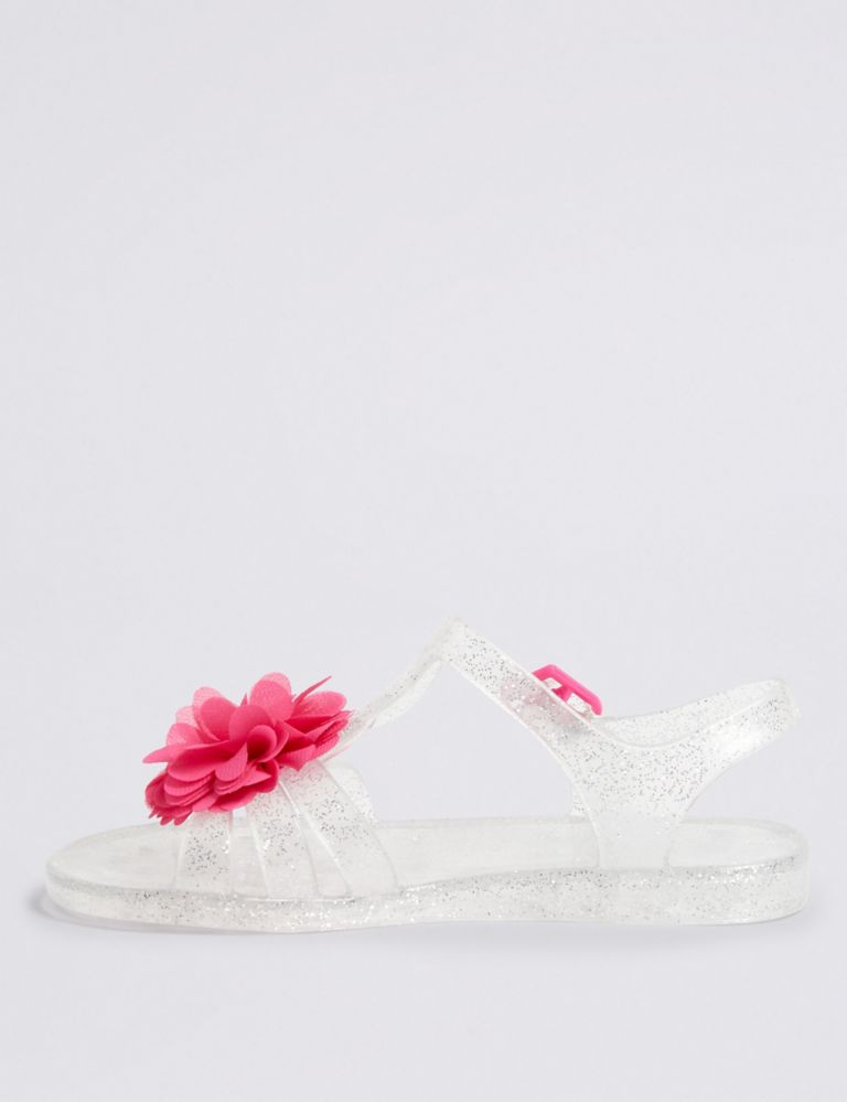 Kids’ Glitter Jelly Sandals (5 Small - 12 Small) 3 of 5