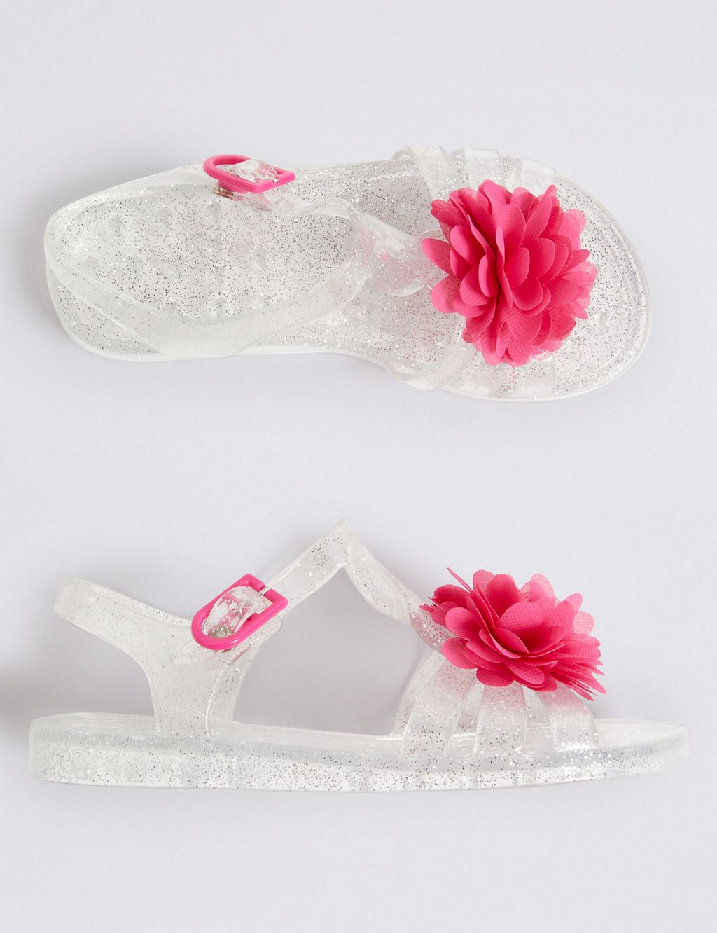 Kids’ Glitter Jelly Sandals (5 Small - 12 Small) 1 of 5