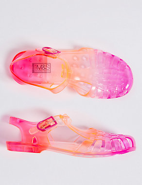 Kids’ Glitter Jelly Sandals Image 2 of 5