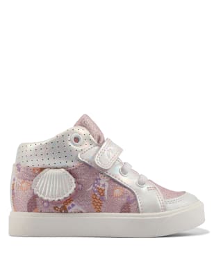 Kids Glitter Mermaid High Tops Clarks M S