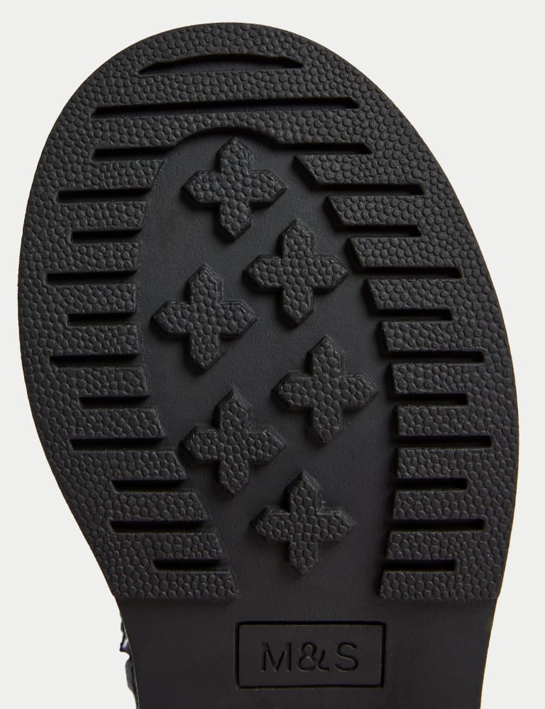 Black boots discount m and s