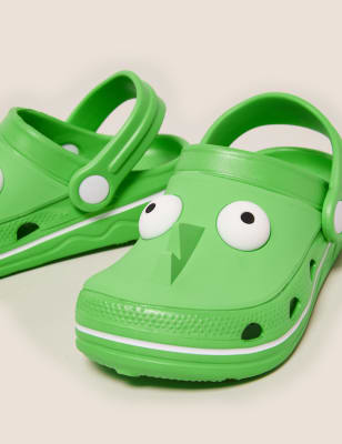 Green crocs for discount kids