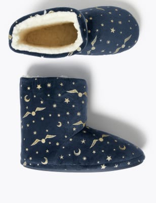 Marks and spencer discount ladies boot slippers