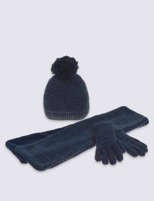 Kids' Hat, Scarf & Gloves Set Image 1 of 1