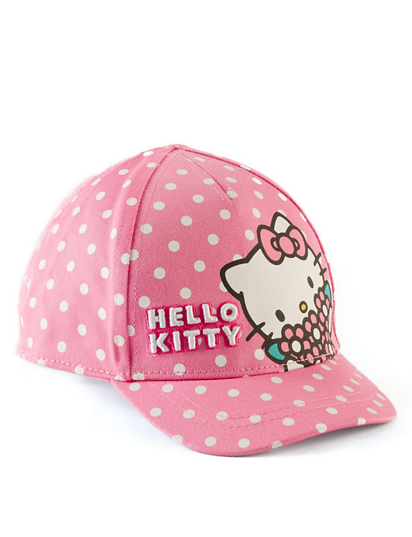 Kids' Hello Kitty Pure Cotton Peak Cap Image 1 of 1