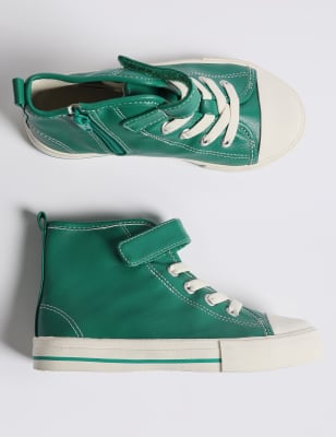 kids high top trainers