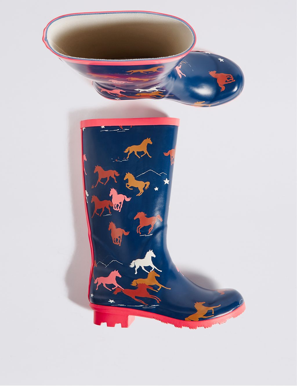 Kids' Horse Welly Boots 1 of 4