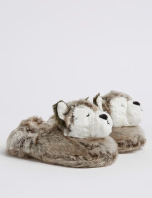 husky slippers