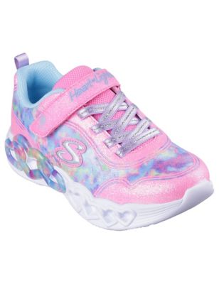 Kids' Infinite Heart Lights Color Lovin Trainers (9½ Small - 3 Large) Image 2 of 6