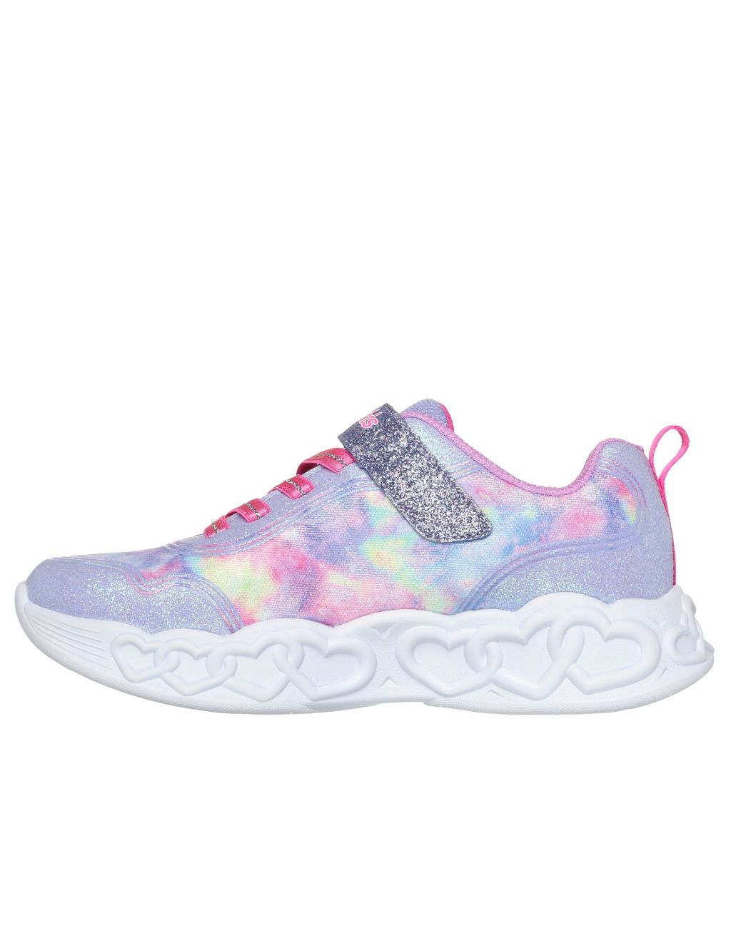 Kids' Infinite Heart Lights Color Lovin Trainers (9½ Small - 3 Large) 2 of 5