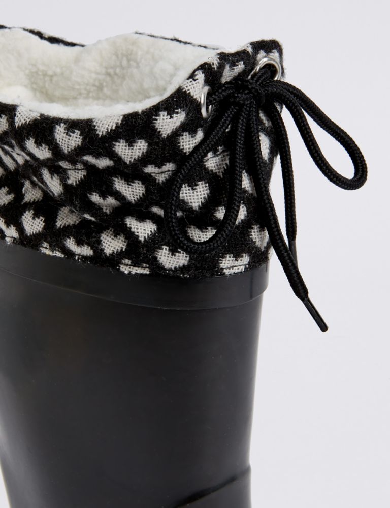 Kids' Knitted Cuff Wellies (13 Small - 6 Large) 4 of 4