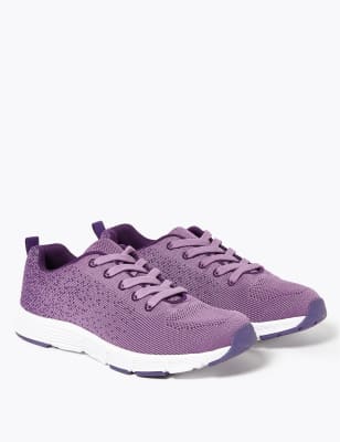 kids purple trainers