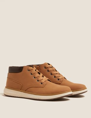 kids leather high tops