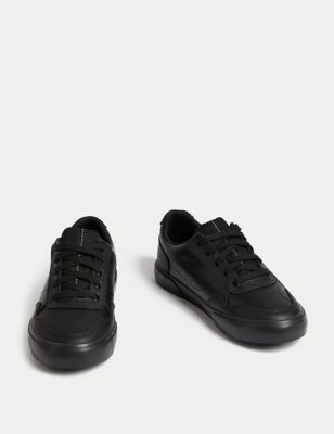 Kids' Lace up Leather School Shoes (13 Small - 9 Large) Image 2 of 4