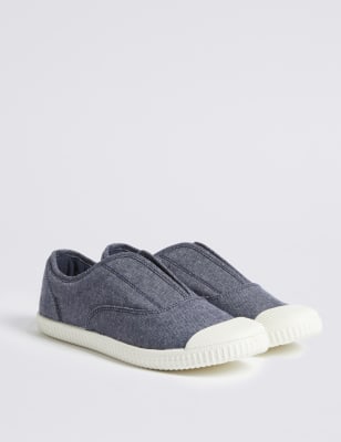 Laceless kids clearance trainers