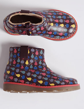 Kids’ Leather Ankle Boots (6 Small - 12 Small) Image 2 of 4