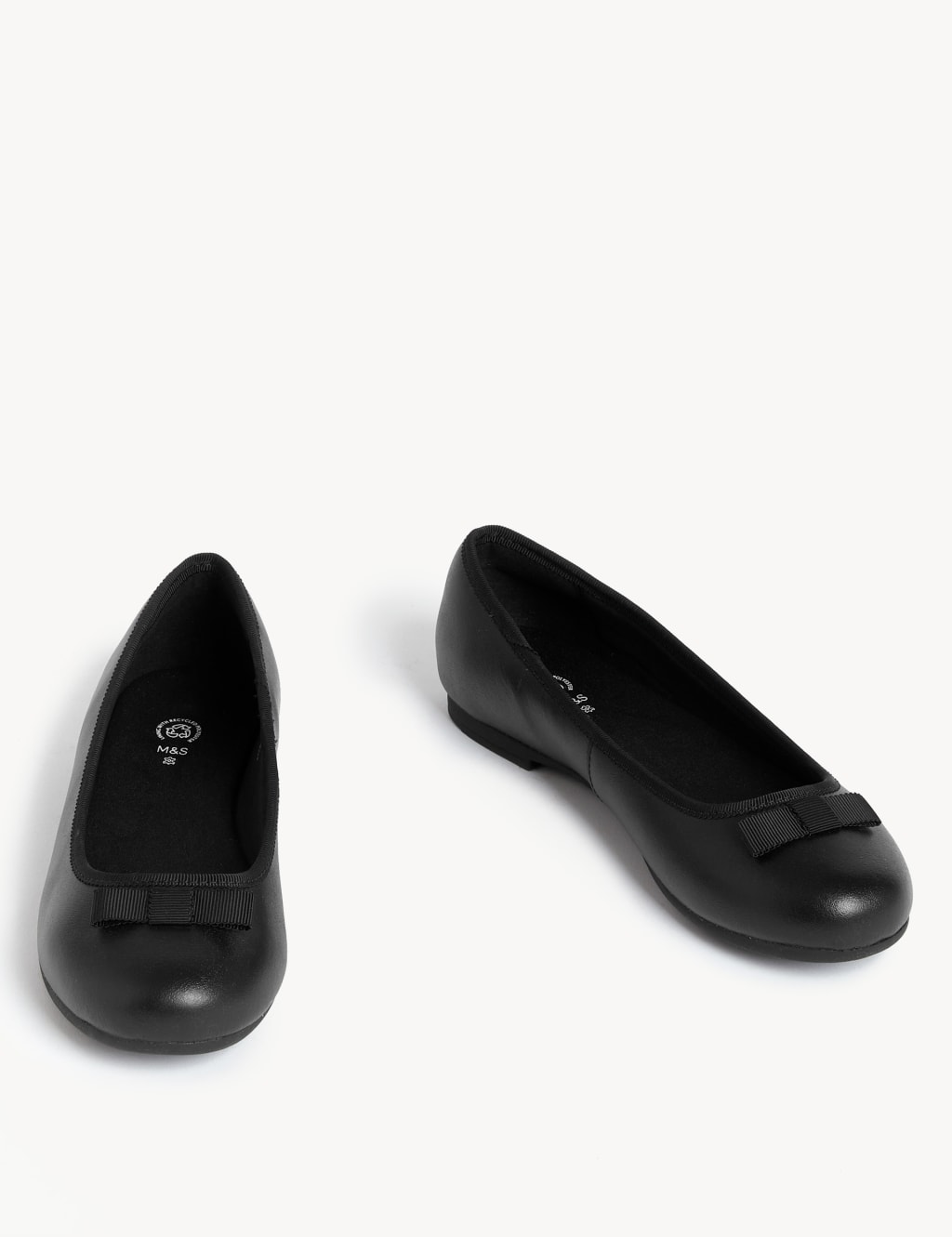 Black ballet school shoes hot sale