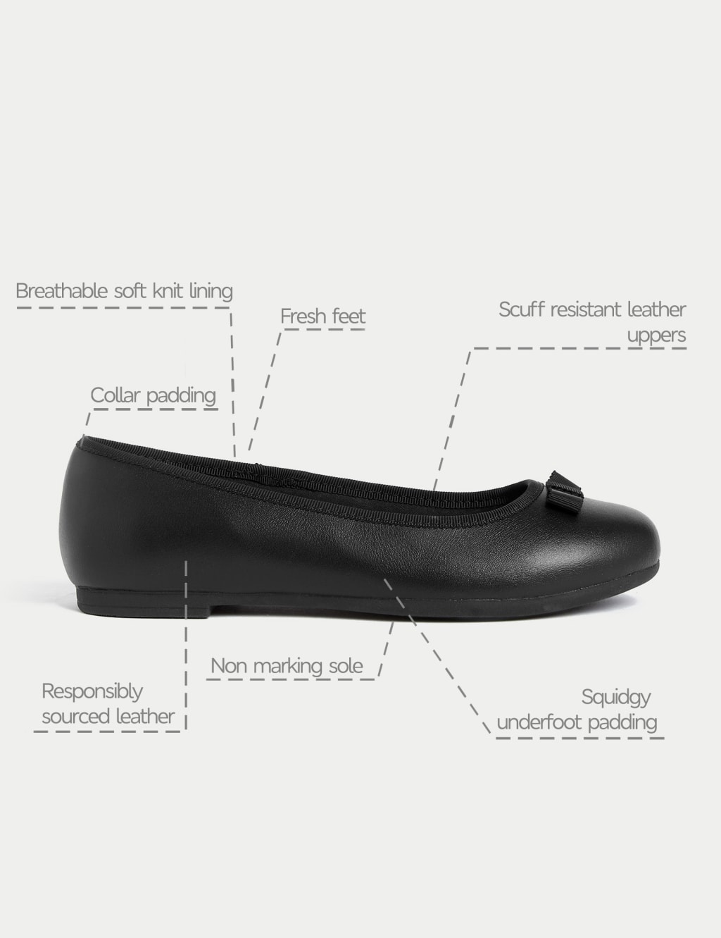 Ballerina school shoes online