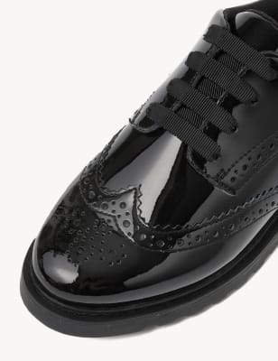 brogue school shoes