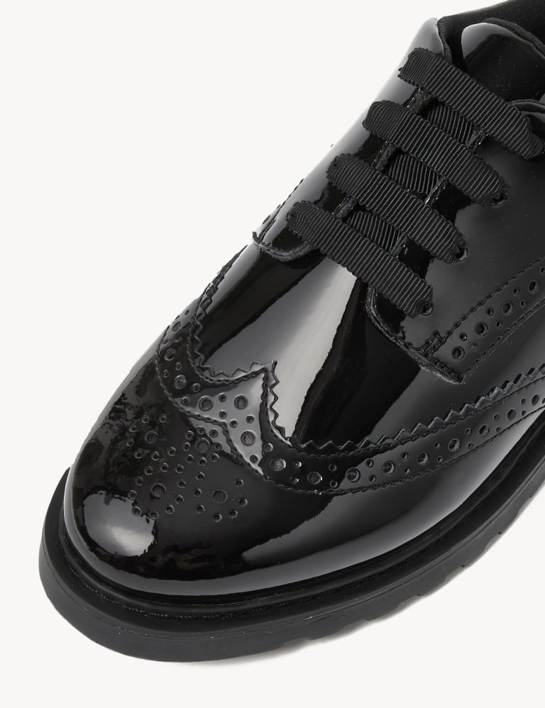 Kids black brogues discount