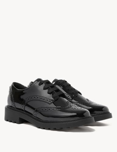 Kids' Leather Brogue School Shoes (13 Small - 7 Large) 2 of 6