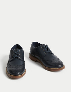 Kids' Leather Brogues (8 Small - 2 Large) Image 2 of 4