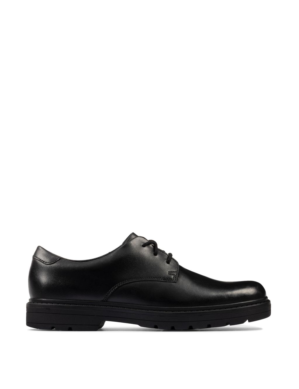 Kids' Leather Derby Shoes (3 Small - 8 Small) 3 of 7