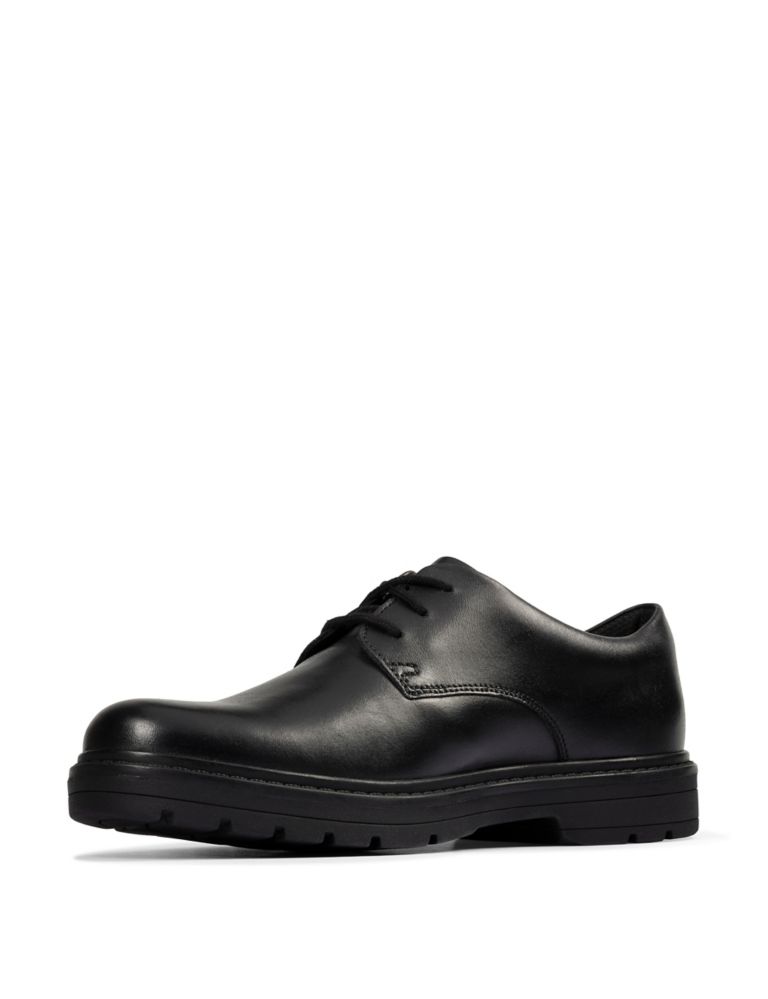 Kids' Leather Derby Shoes (3 Small - 8 Small) 3 of 7