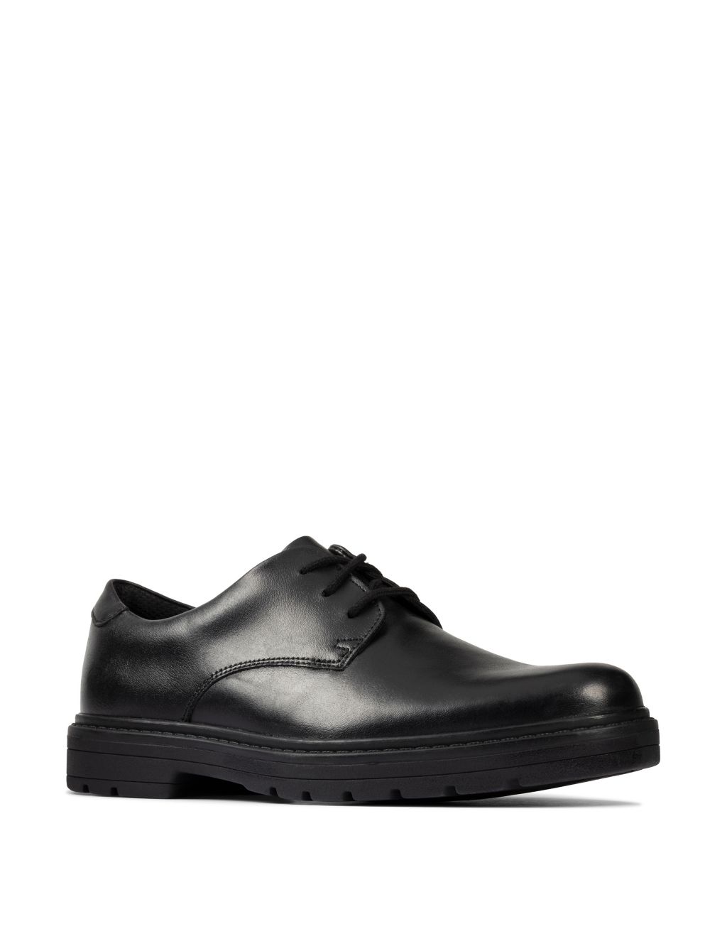 Kids' Leather Derby Shoes (3 Small - 8 Small) 1 of 7