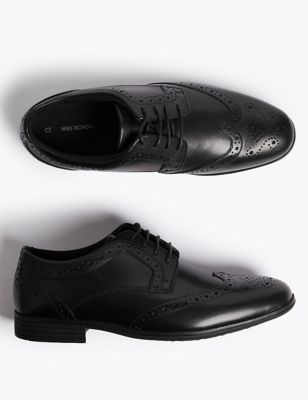 Kids' Leather Freshfeet™ Brogues (13 Small - 9 Large) Image 2 of 5