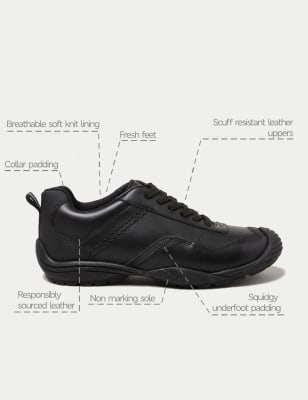 Non leather cheap school shoes