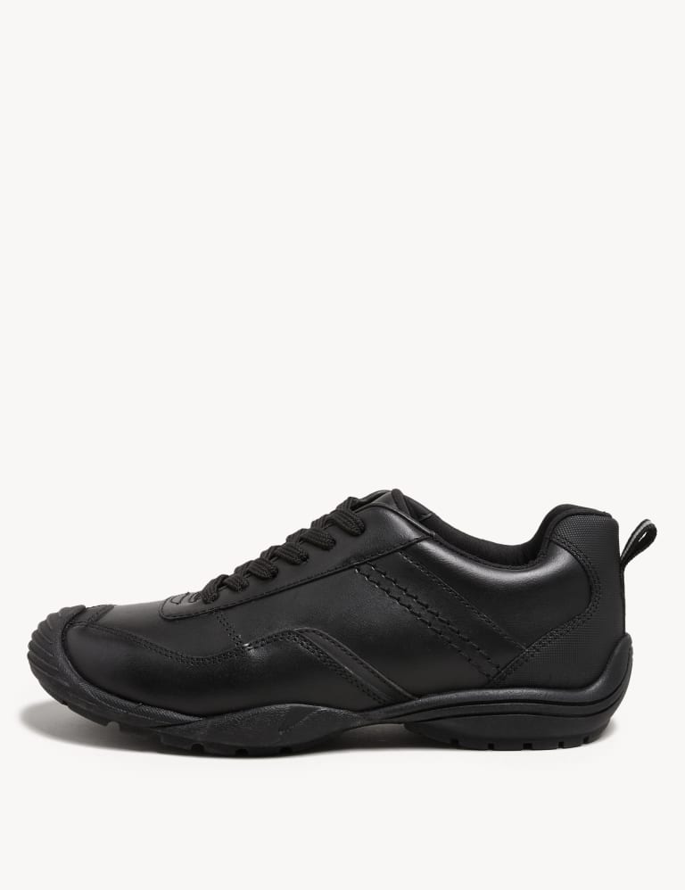 Kids Leather Freshfeet Lace School Shoes 13 Small 9 Large